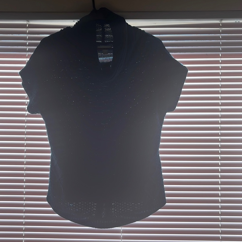 Blue New York and Company Cowl sweater